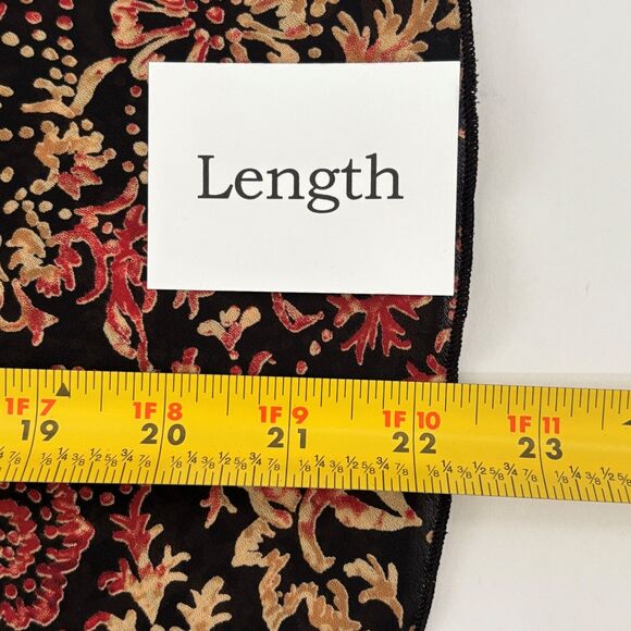 A Byer Womens Y2K Whimsigoth Top Size Small Sheer 90s Dark Romantic Flutter - Picture 7 of 7